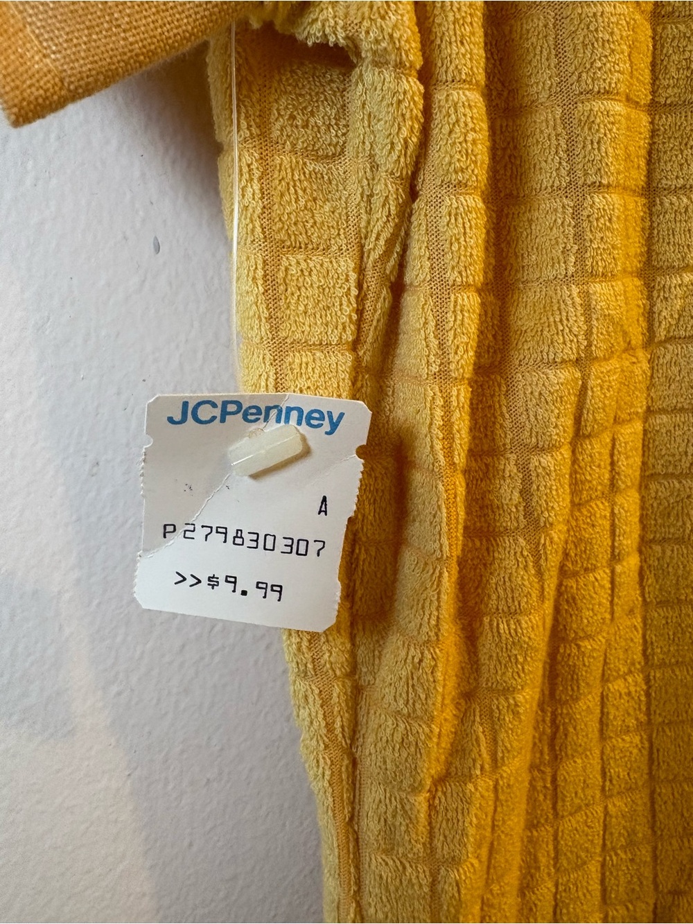 NWT Vintage JC Penny Tea Party Terry Cloth Women’s Polo L - Picture 5 of 7